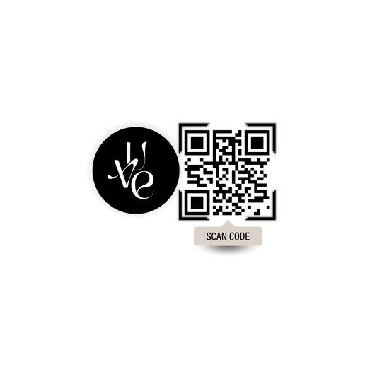 QR + LOGO STICKER